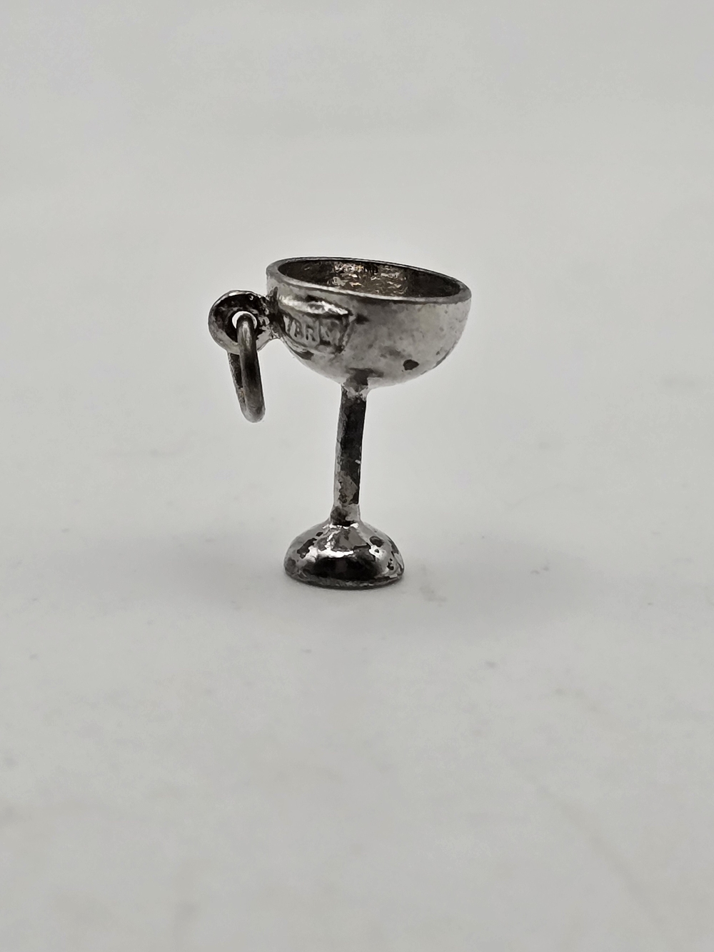 Sterling Silver Wine Martini Glass Charm
